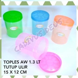 TOPLES KUE - SERBAGUNA - AW TABUNG 1.3LT - TUTUP ULIR - KUAT AWET