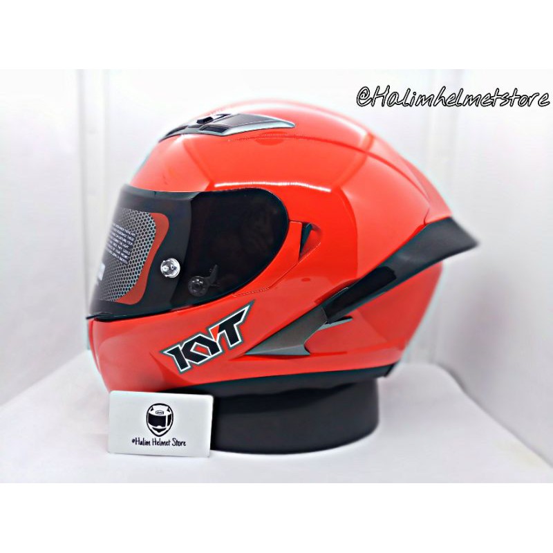 KYT Falcon Fire Red (Paket Ganteng)