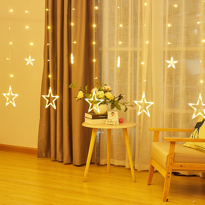Lampu Dekorasi Bintang Besar Star LED Star Lampu Dekorasi Bintang Besar Bulan Christmas