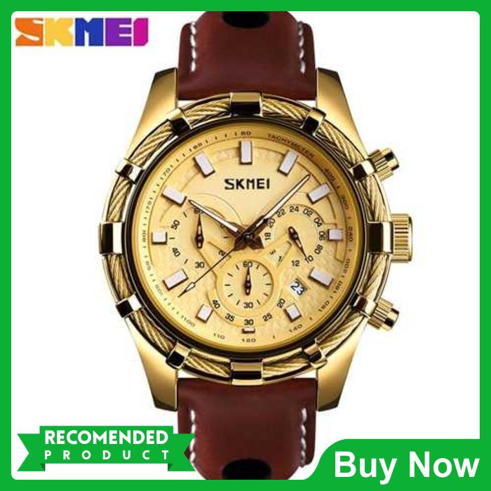 SKMEI jam Tangan Analog Chrono Pria - 9189