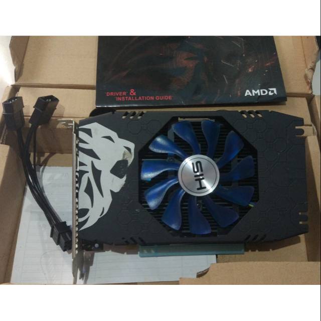 vga gaming HIS radeon RX 460 2GB RX460 2 GB