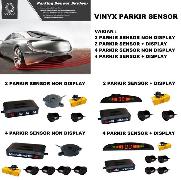 Parkir Sensor Parkir Mundur Mobil 2 4 Titik Mata Display Non Display