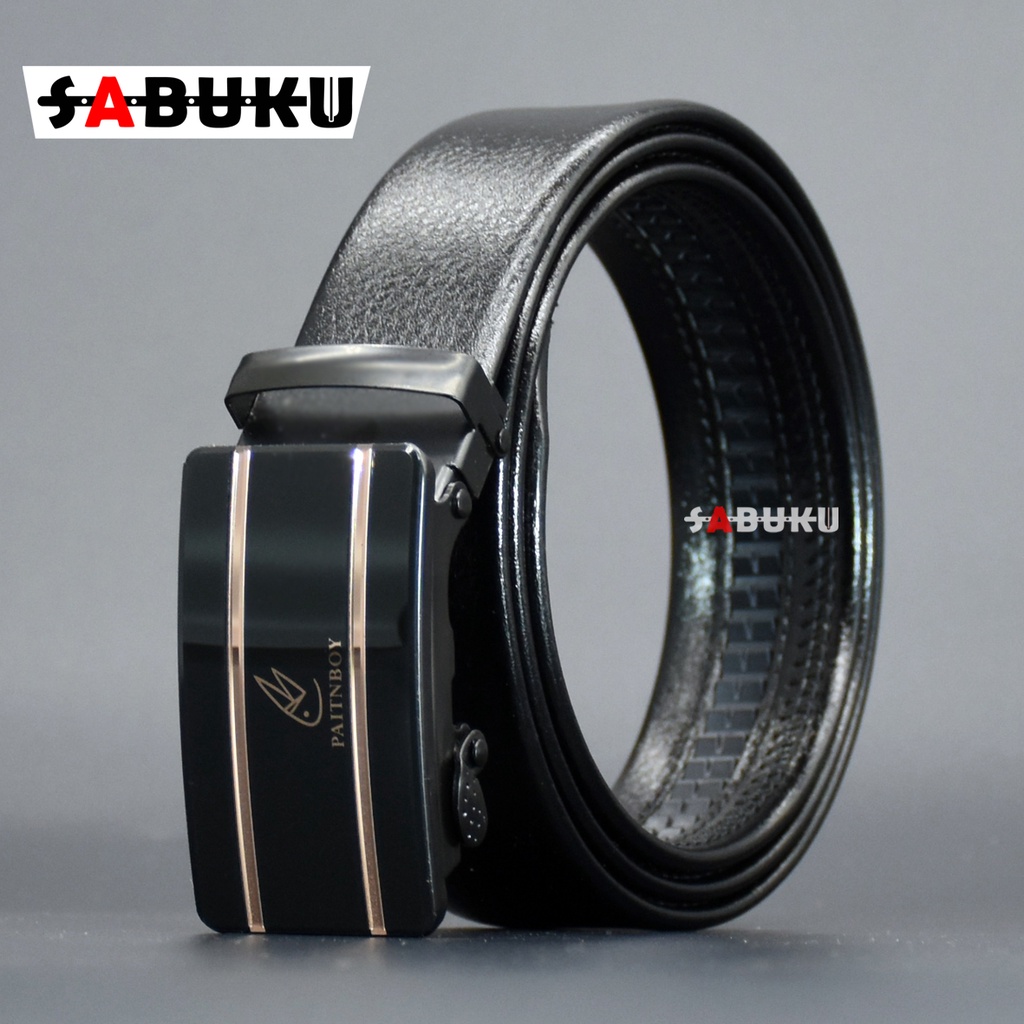 Ikat Pinggang Rel Original/ikat pinggang pria/sabuk rel impor/Gesper Impor rel Men Belt - 061