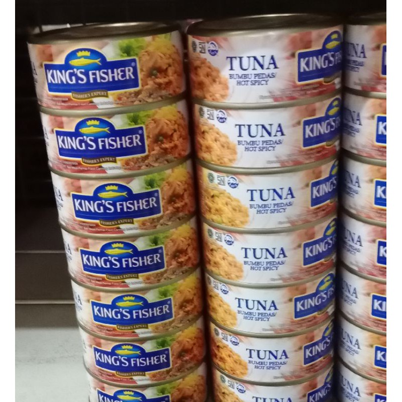 Sarden kings fisher Tuna Bumbu Hot Spicy 170g