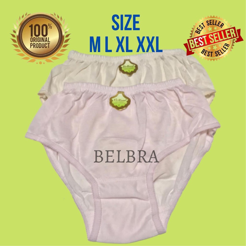 Celana Dalam Wanita Murah Bellino Size M L XL XXL / CD Cewek Murah M L XL 3L/XXL Berkualitas