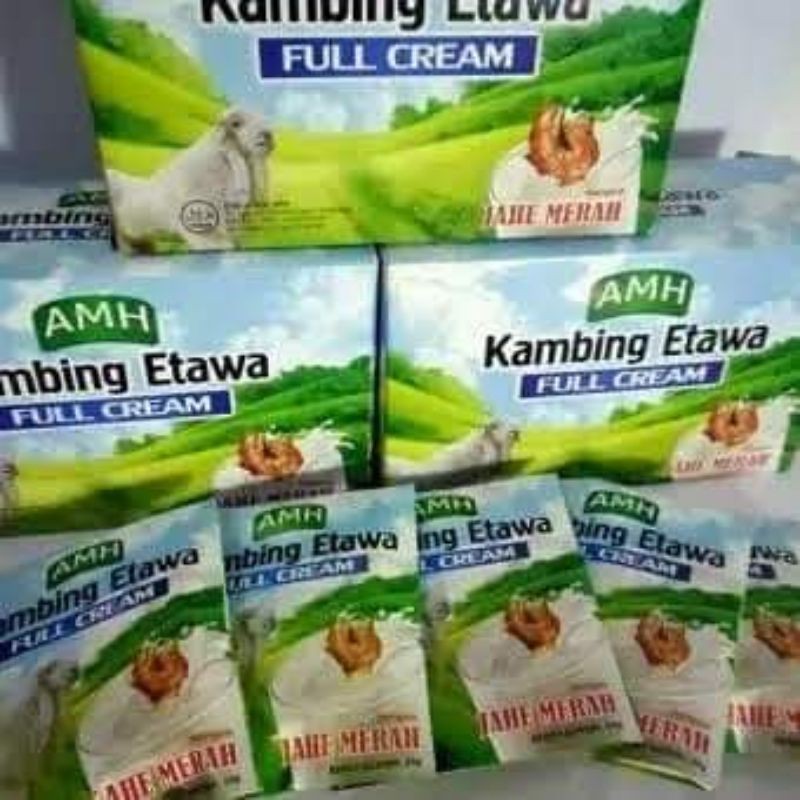 

SUSU KAMBING ETAWA AMH isi 10 saset