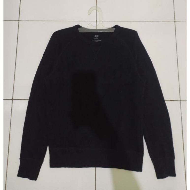 Jaket Sweater Pria Wanita / Sweater Polos Bahan Halus / Sweater Polos Original / Sweater UNIQLO seco