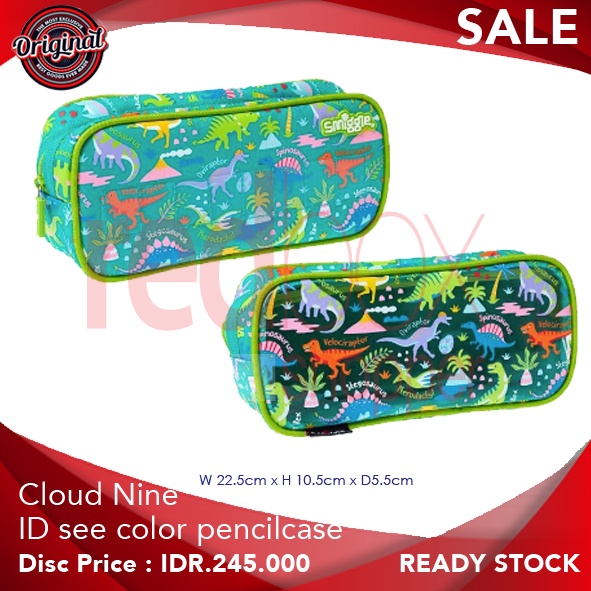 

ORIGINAL Smiggle Cloud Nine ID See Color Pencilcase