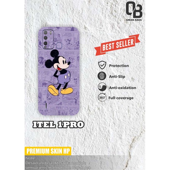 GRASKIN HANDPHONE  ITEL 1PRO MIKEY MOUSE