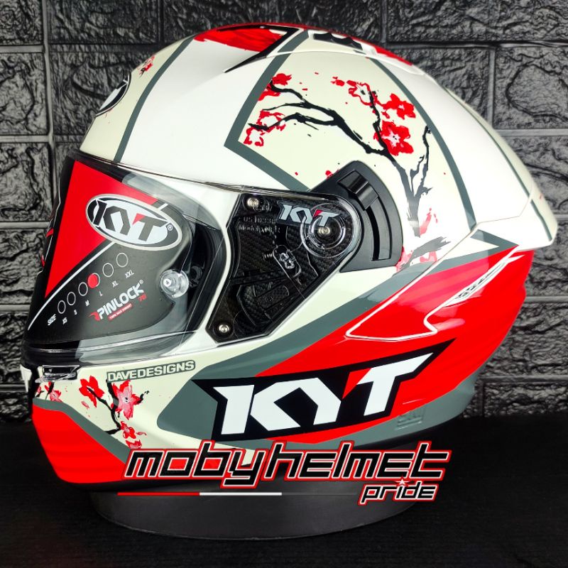 Helm KYT NFR - Xavi Sakura - Special Edition