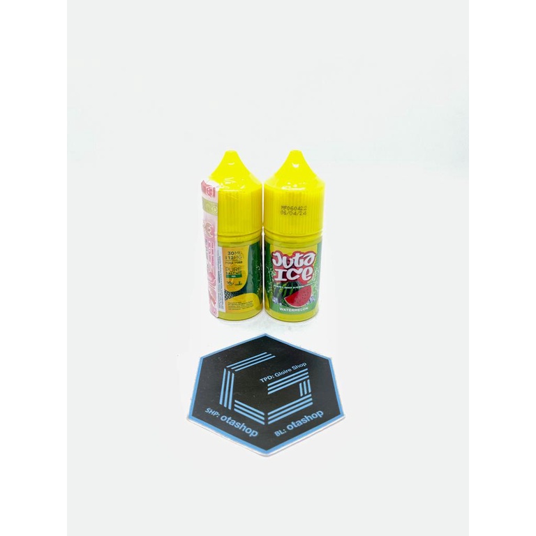 SALT - Juta Ice WATERMELON 30ml by RSR Brew x Vape Boss liquid pods pod semangka