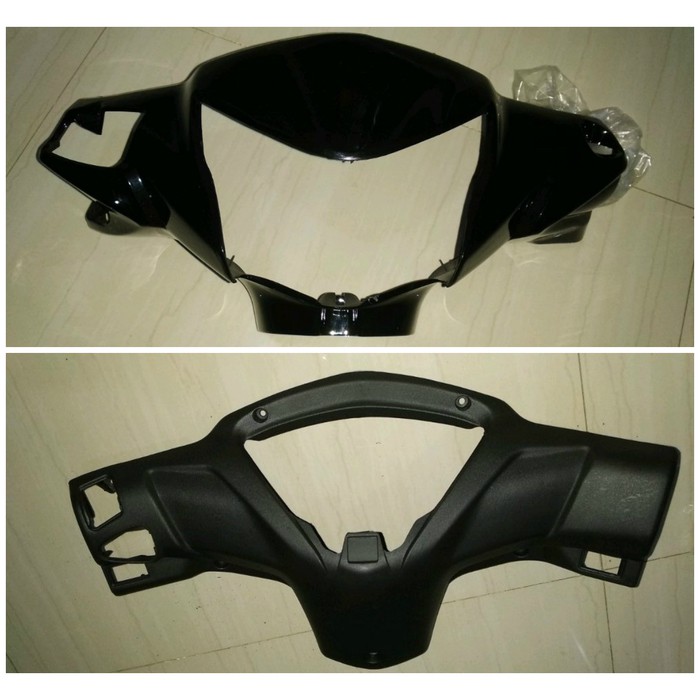 BATOK LAMPU DEPAN BELAKANG HONDA REVO FI INJEKSI WARNA HITAM MERK WIN