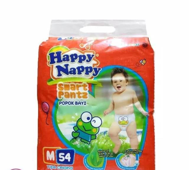 Happy Nappy Pants S60/M54/L48/Xl44/Xxl36 / Toko Makmur Online