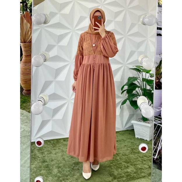 Dress Brukat mix ceruti