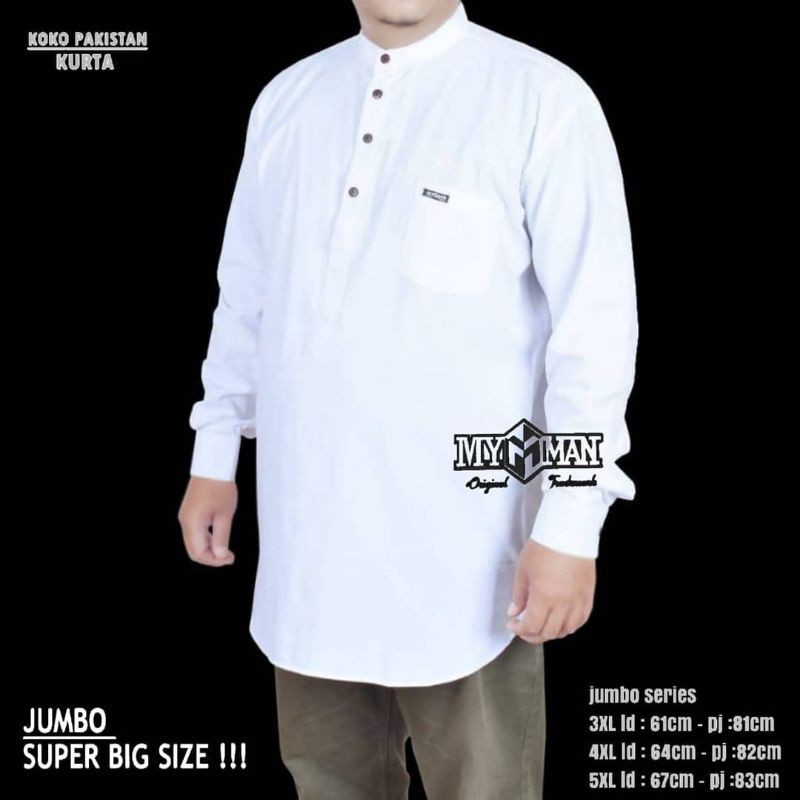baju koko kurta jumbo koko kurta big size myman