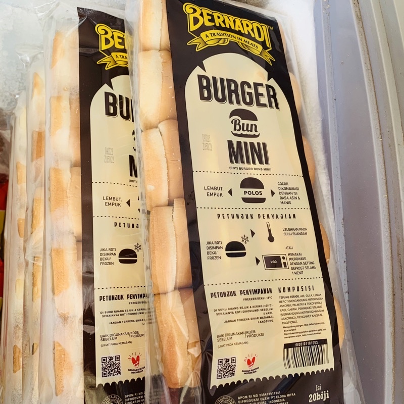 

roti burger mini Bernardi