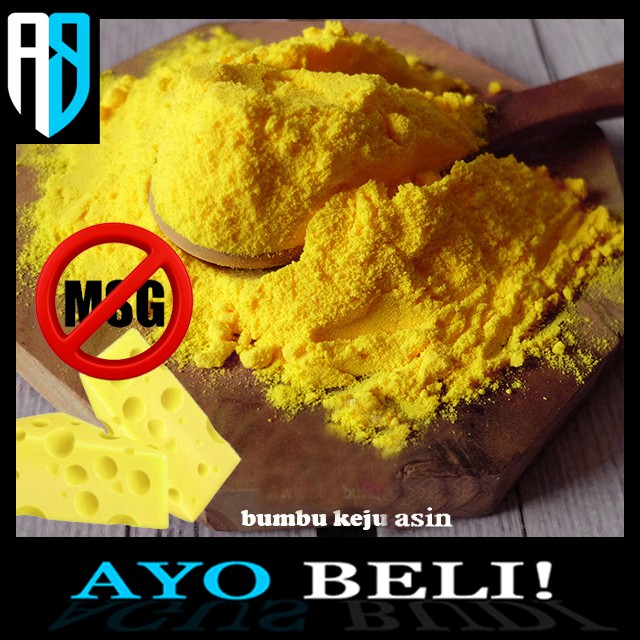

500g Keju Asin Non MSG Bumbu Tabur Premium Rasa Keju Asin 500 g