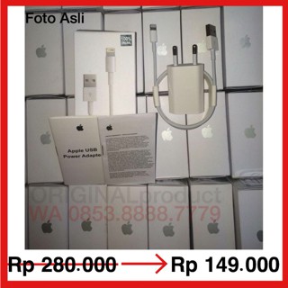 adaptor kabel charger iphone 5 6 6s plus iphone5 5s 6 6+ iphone6 ori Murah