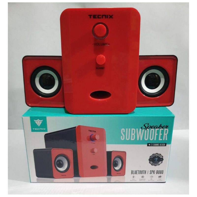 Speaker Bluetooth With Subwoofer Tecnix SPK - B080
