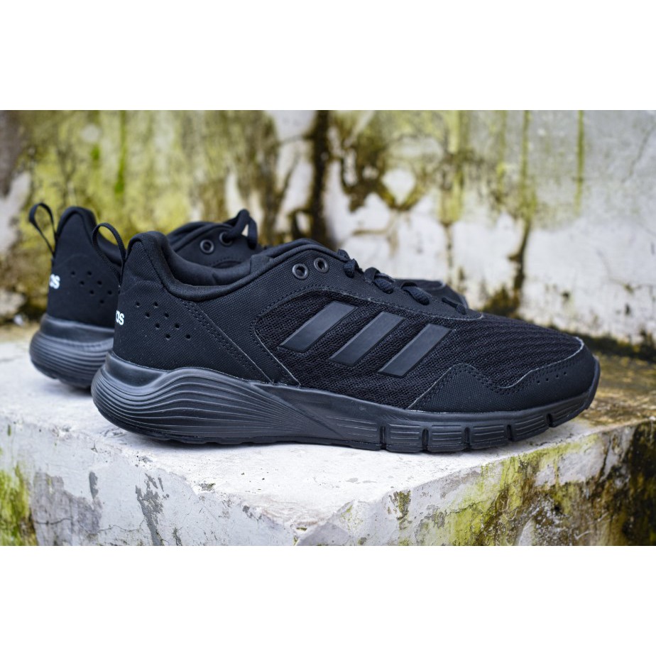 Adidas Cloudfoam Comfort Black For Sale Off 70