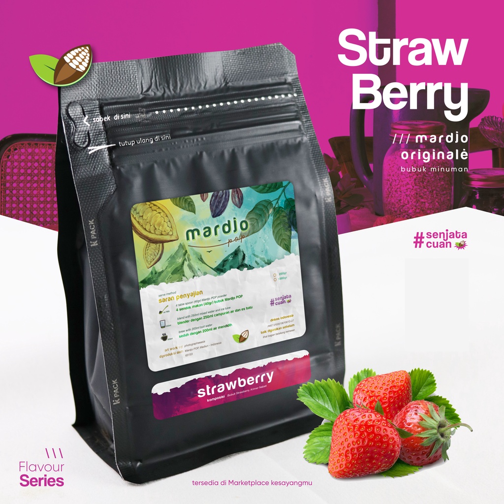 

Powder Strawberry 1kg