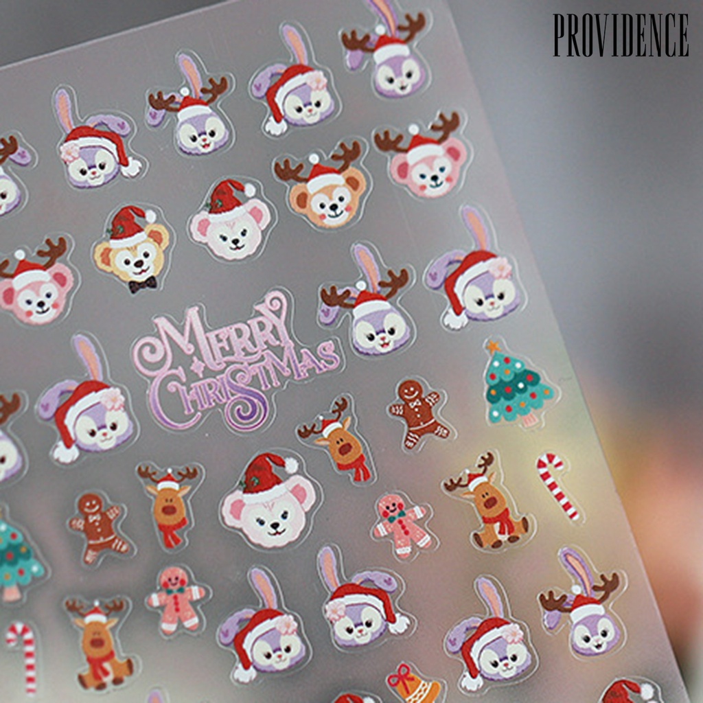 Providence Cartoon Style Nail Embossed Sticker DIY Ultra Thin Cute Decor Japanese Style 5D Nail Sticker for Manicure