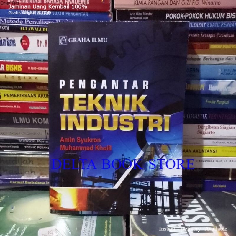 Jual Pengantar Teknik Industri By Amin Syukron Shopee Indonesia