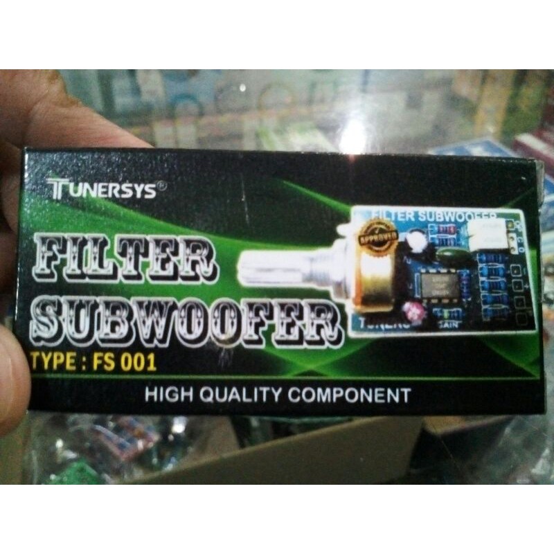 Filter Subwoofer Tunersys FS 001
