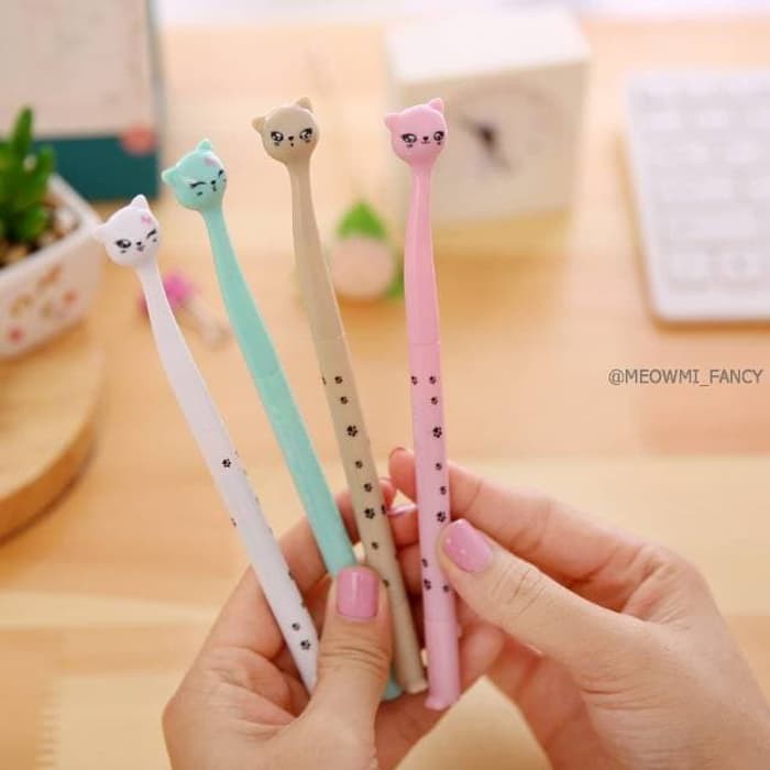 

Pulpen Sweetie Cat Pen Pena Karakter Kucing Lucu Alat Tulis Sekolah ATK