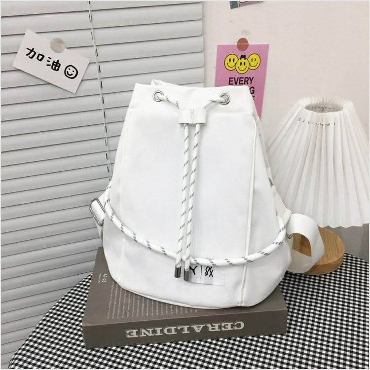 ZC 0813 RISCE TAS SELEMPANG SERUT IMPORT BLACK WHITE WANITA CEWEK PEREMPUAN JAKARTA BATAM