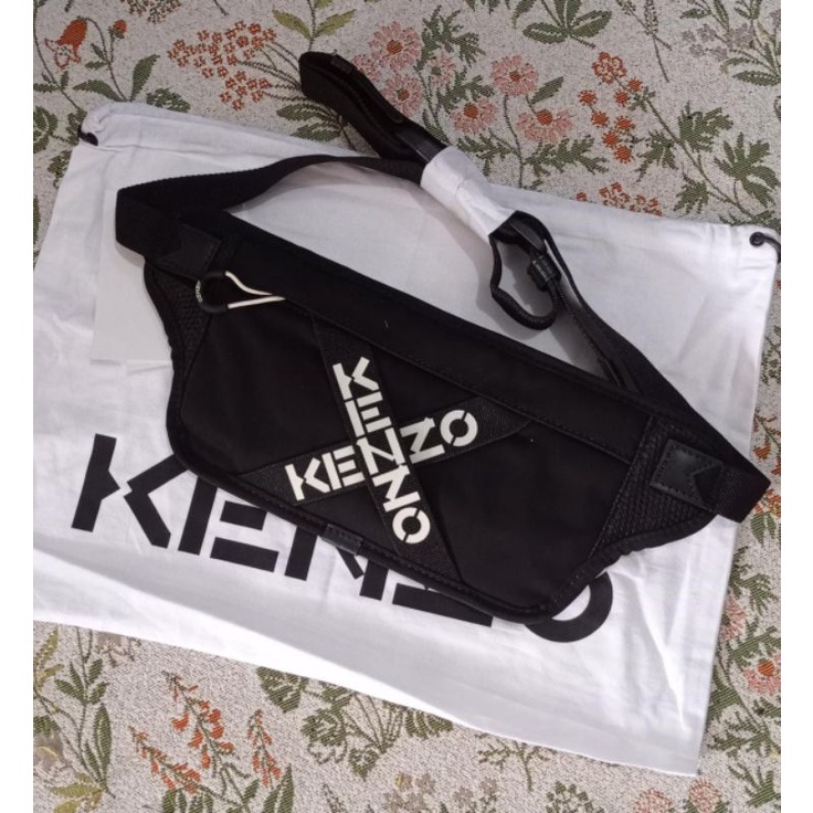 KENZO WAISTBAG BELTBAG BLACK