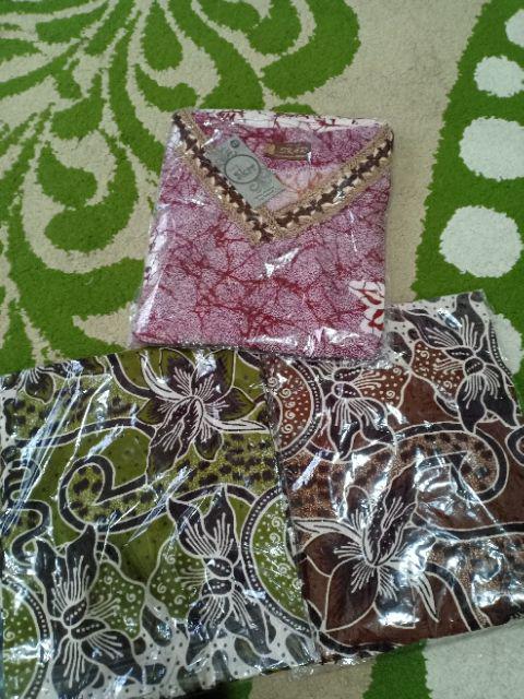 Daster Batik Jumbo - Motif Daun - Batik Pekalongan