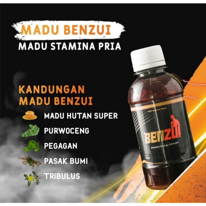 

Madu Benzui Asli menambah stamina pria original