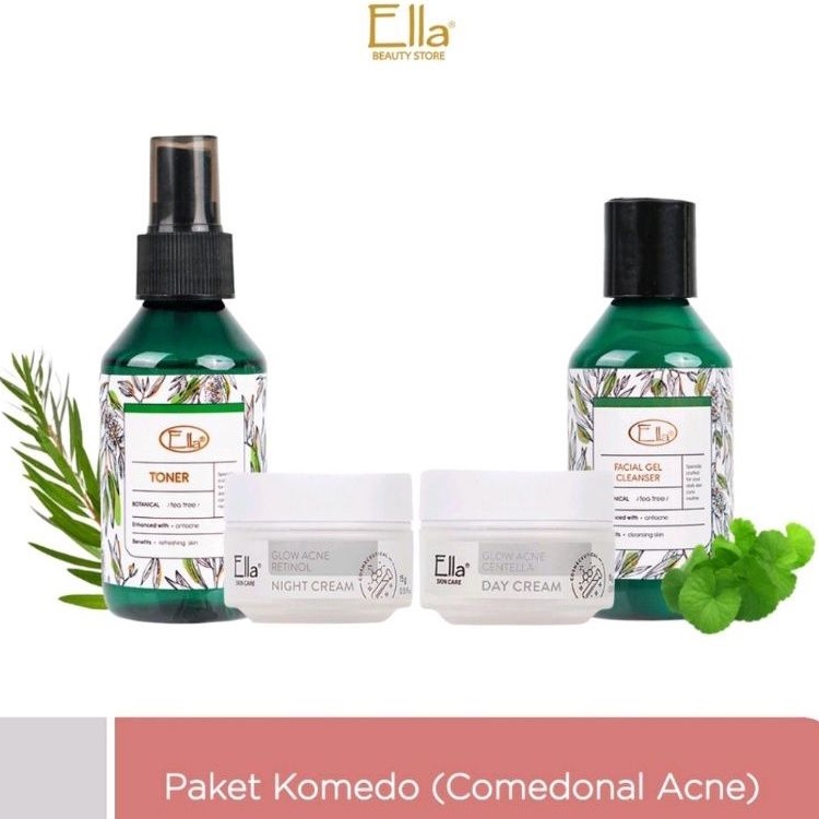 Paket komedo Ella skincare