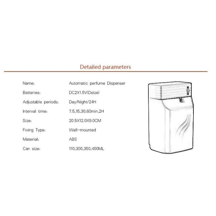 Pengharum Ruangan Otomatis MF 2131