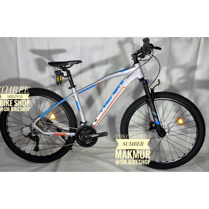 SEPEDA GUNUNG ELEMENT ALTON CHALLENGER 30 SPEED SILVER BLUE