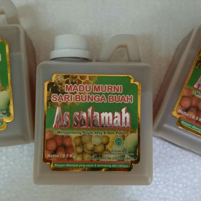 

Madu Assalamah Sari Bunga Buah 500gr