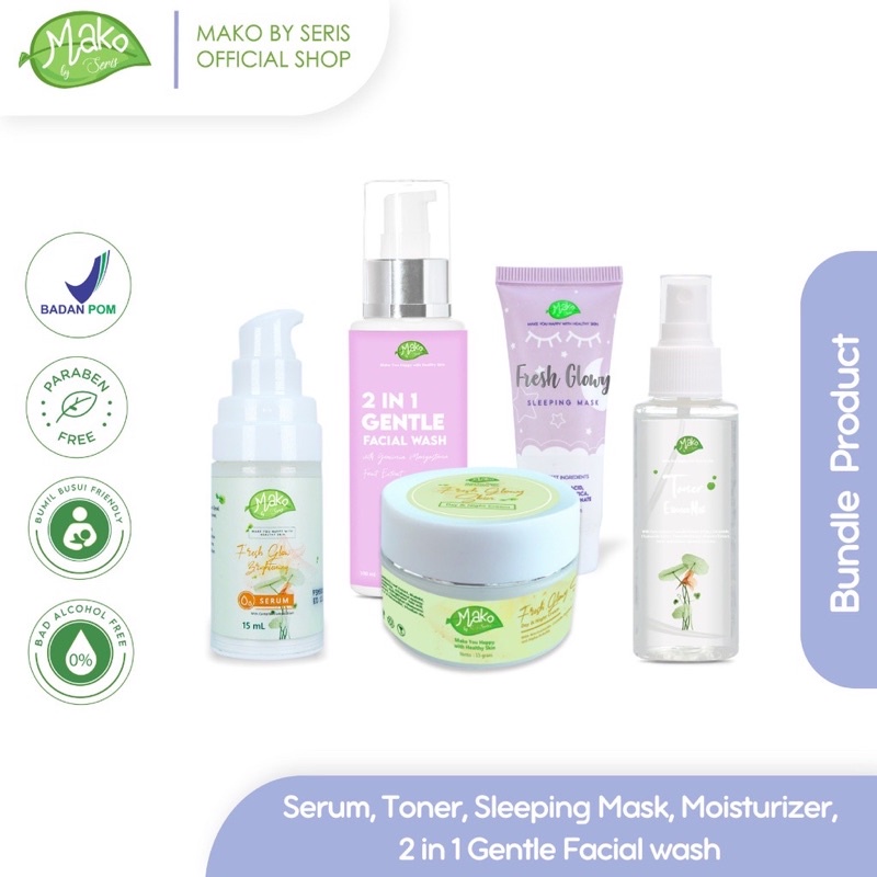 MAKO BY SERIS DAY andNIGHT CREAM, torer, serum