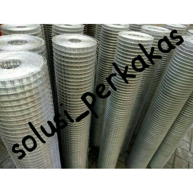 (PER ROLL) Kawat Loket galvanis 1/2" 3/4" 1/4" x 10M kawat