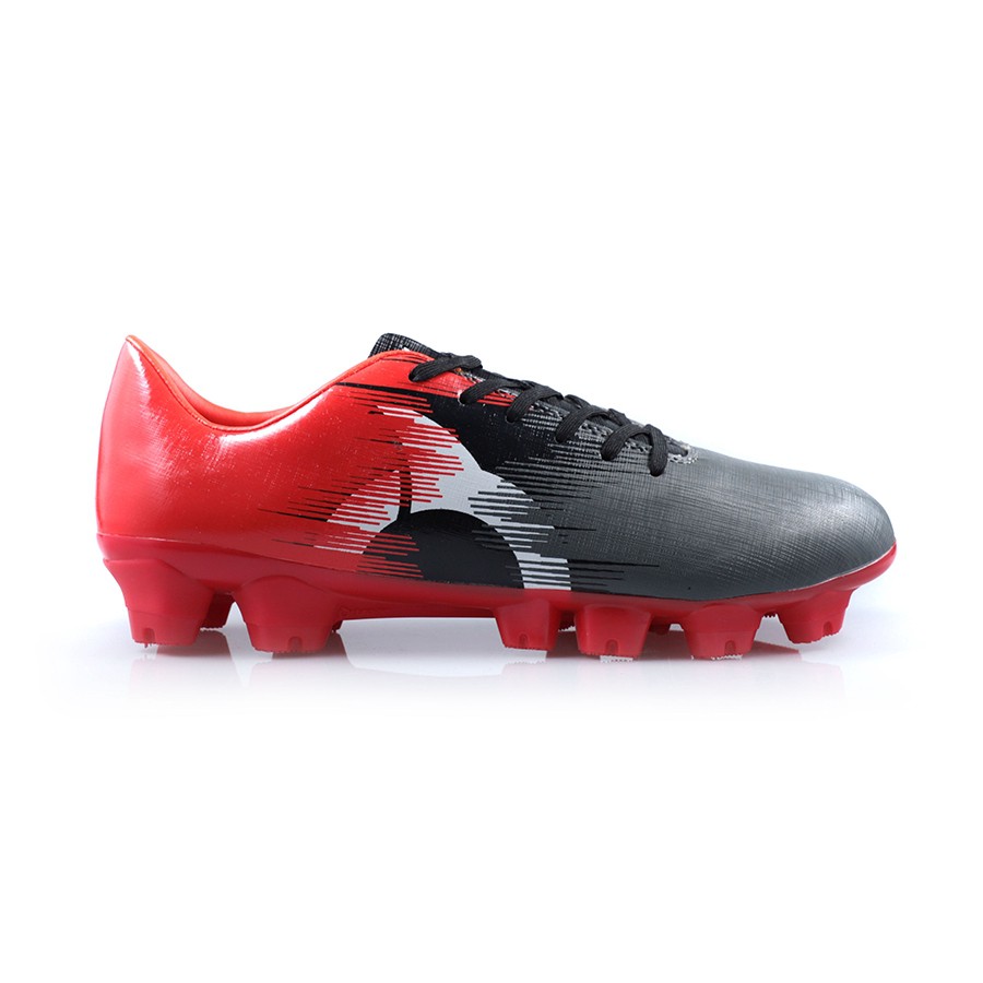 ortuseight sepatu bola blaze fg charcoal black ortred