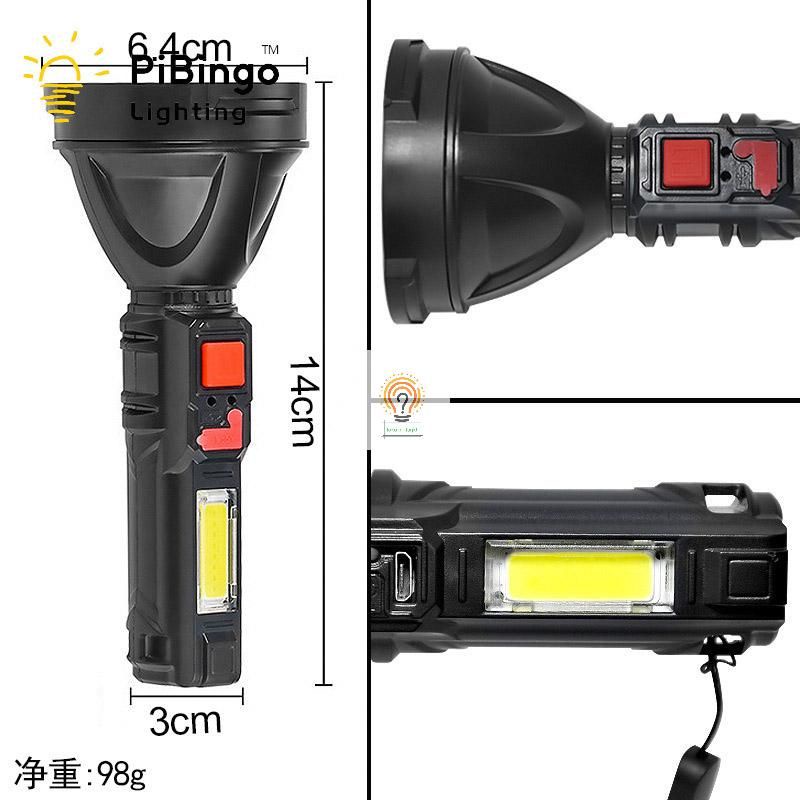 Senter COB USB Charging / Flashlight Senter Super Terang QB 1968 &amp; BL 830