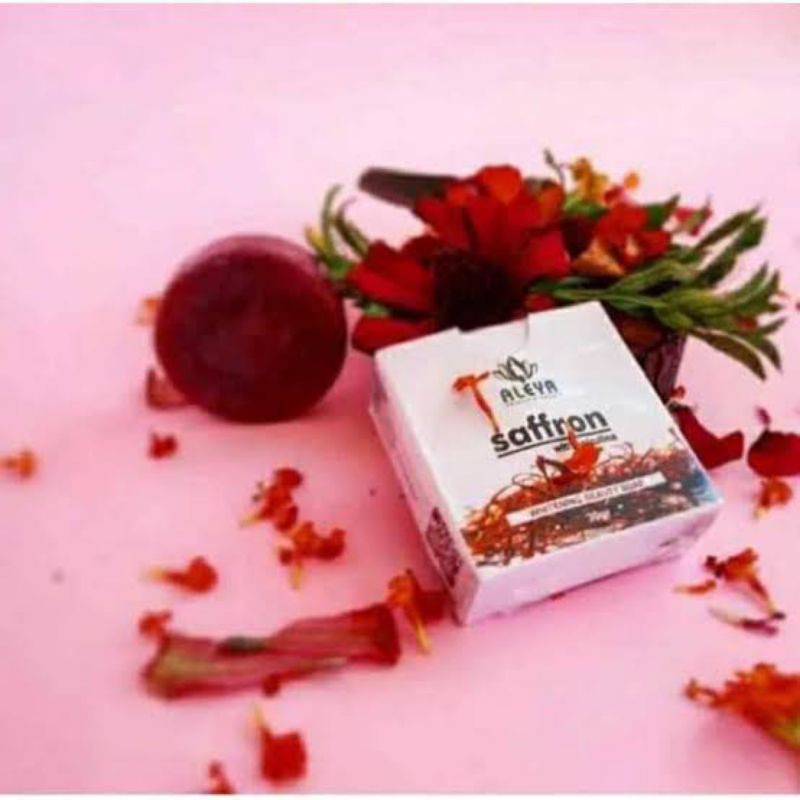 sabun saffron aleya bpom original safron asli