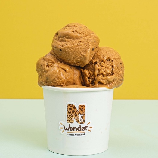 

Salted Caramel Dessert Gelato by Nth Wonder – Baby Pint