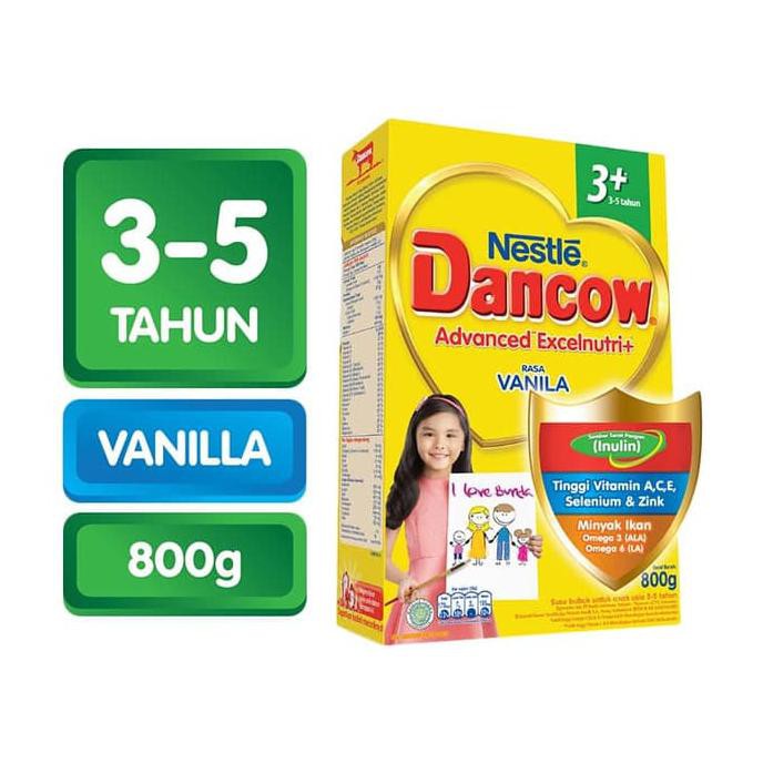 Dancow 3+ Vanila Susu Formula 800 Gr