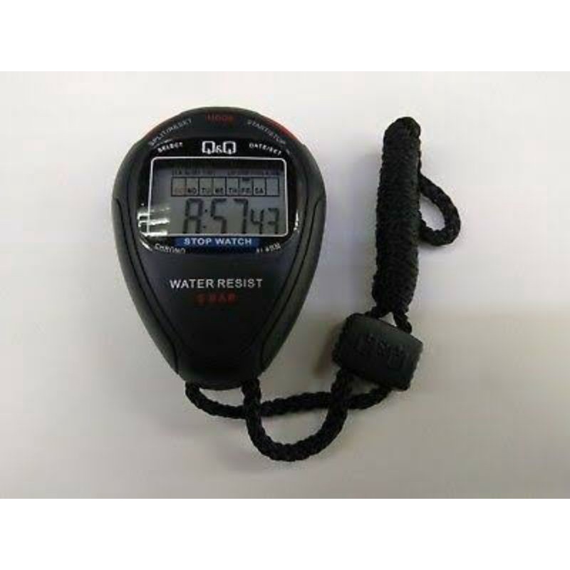 Stopwatch TIMER  Qnq Q&amp;Q QQ - Hs46jHS46J003Y ORIGINAL