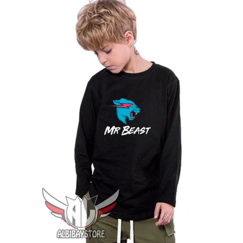 Kaos anak GAMING YOUTUBE lengan panjang