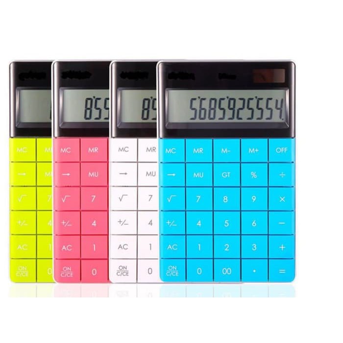 Deli E1589 Calculator Desktop Kalkulator Stylish Office 1589 Kantor