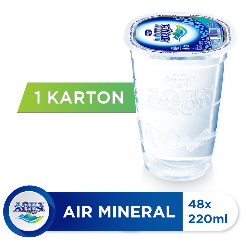 AQUA Air Mineral 220ml 48 cup Shopee Indonesia AQUA Air Mineral 220ml 48 cup Shopee Indonesia