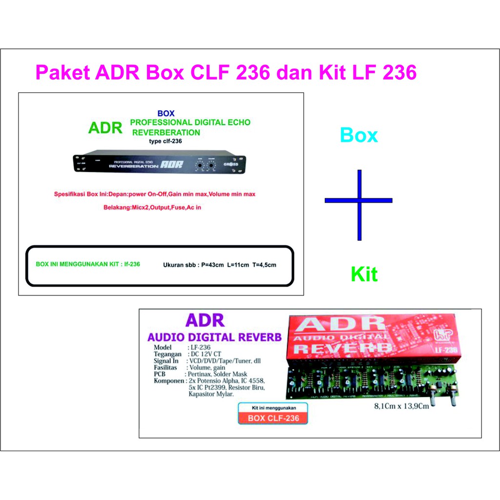 Paket Box dan Kit CLF 236