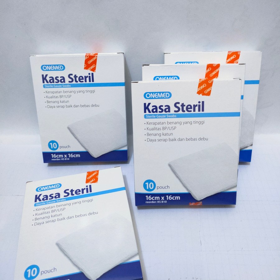 Kasa Onemed STERIL / Kasa Gauze SWAB Onemed / Kain Kasa Perban Luka